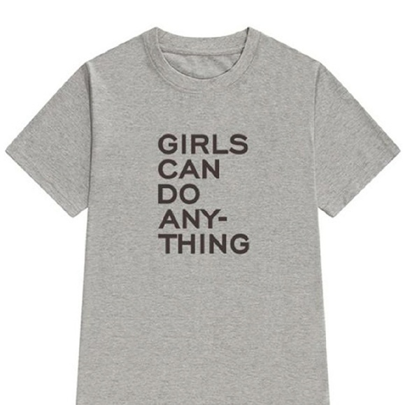 GIRLS CAN DO ANYTHING Graphic Tee - Picture 2 of 3